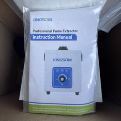 Desktop Air purifier for Lasers, 3D Printers, Soldering, Etc, New