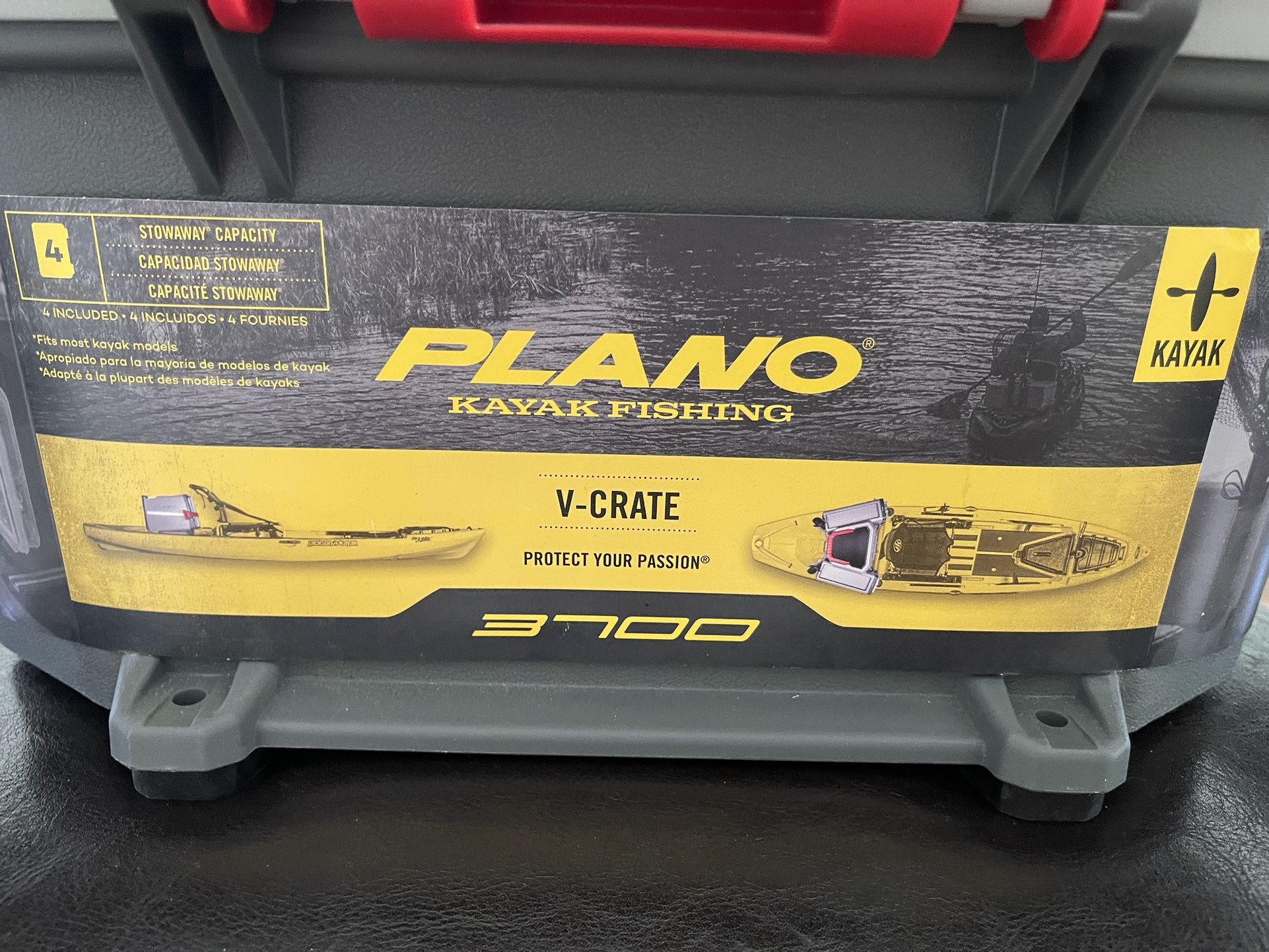 Plano Fishing Kayak Tackle Box Crate for Sale in Irving, TX OfferUp
