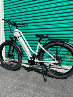 NEW***1300 Watt STEP THRU Electric  Trail/Cruiser E-bike/27.5x30 Hybrid Off/On Road