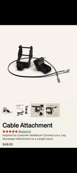Freak Athlete Leg Developer Cable Attachment