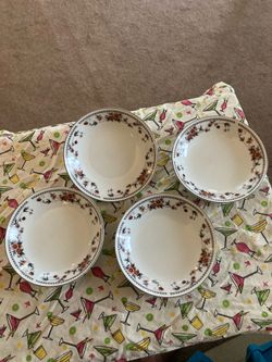 Set of 4 Sheffield fruit bowls