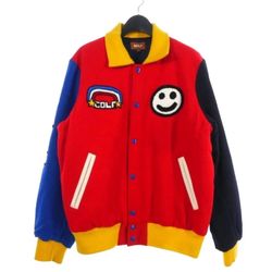 GOLF WANG Anti Golf Varsity Jacket