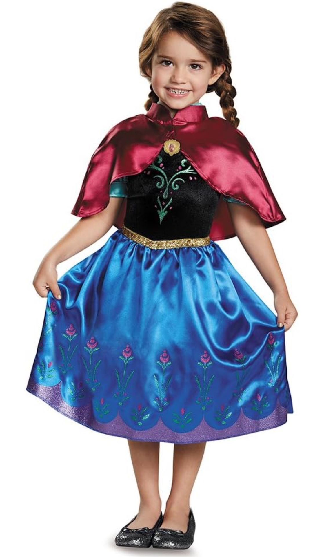 Disney Frozen Anna Traveling Classic Toddler Girls Halloween Costume