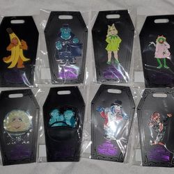 WDI D23 MUPPETS HAUNTED MANSION PIN SET