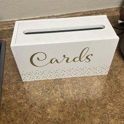 Wooden Card Box For Wedding, Birthday, Quinceañera, Etc.