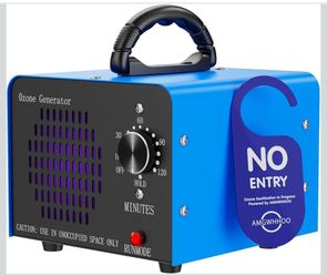Ozone Generator 200000mg/h Odor Eliminator Air Purifier for Home Car Basement 7000 Sq Ft