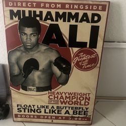 Muhammad Ali Portrait Wall Art 