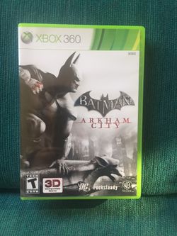 Xbox 360 Batman Arkham City Game