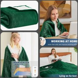 Homde Brand Heated Blanket- Twin Size 
