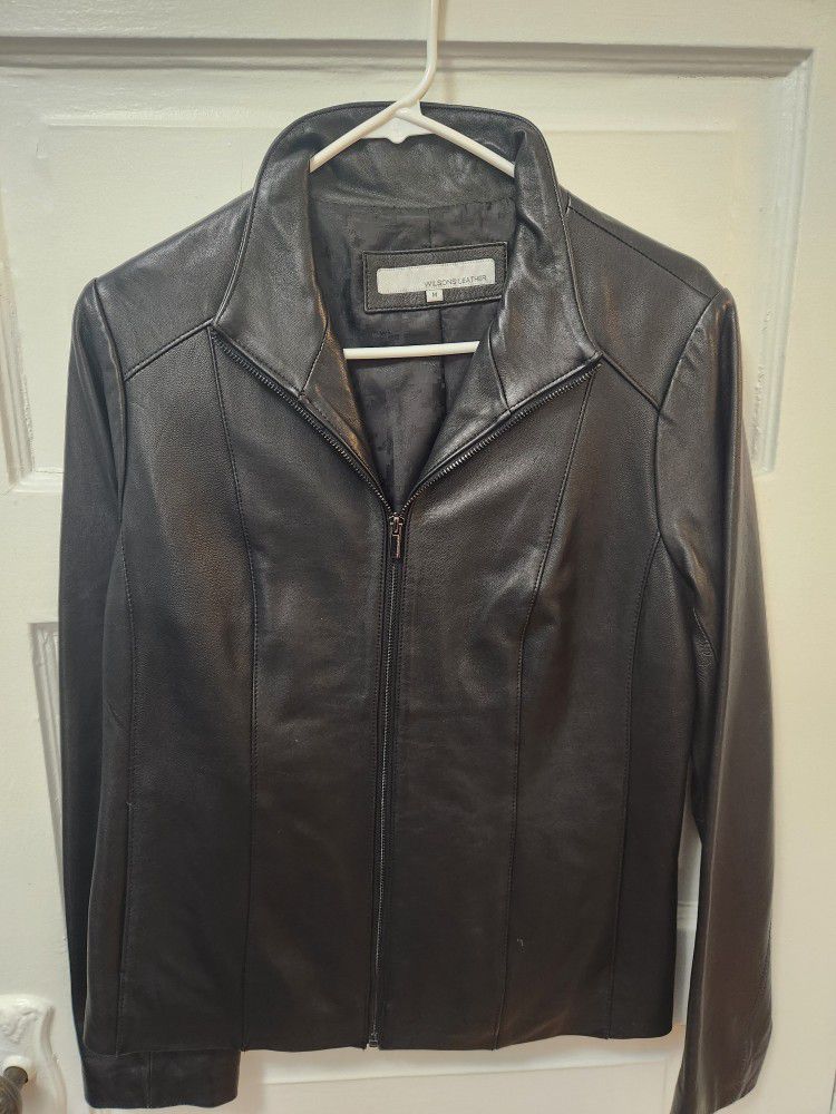 Women's Wilson Leather Jacket, Size M