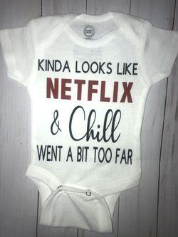 Netflix and chill onesie