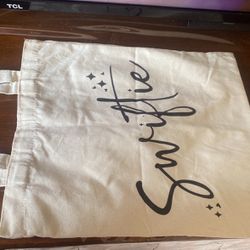 Taylor Swift “Swiftie” Canvas Tote Bag