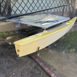 1970 Coast Cat/ Sail Boat With Sails