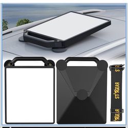 Starlink Mini Magnetic Mount with Protective Silicone Case, 2 in 1 Satellite Dish Mounting Kit & Cover with 200lbs Magnet Bases Handle Shoulder Strap 