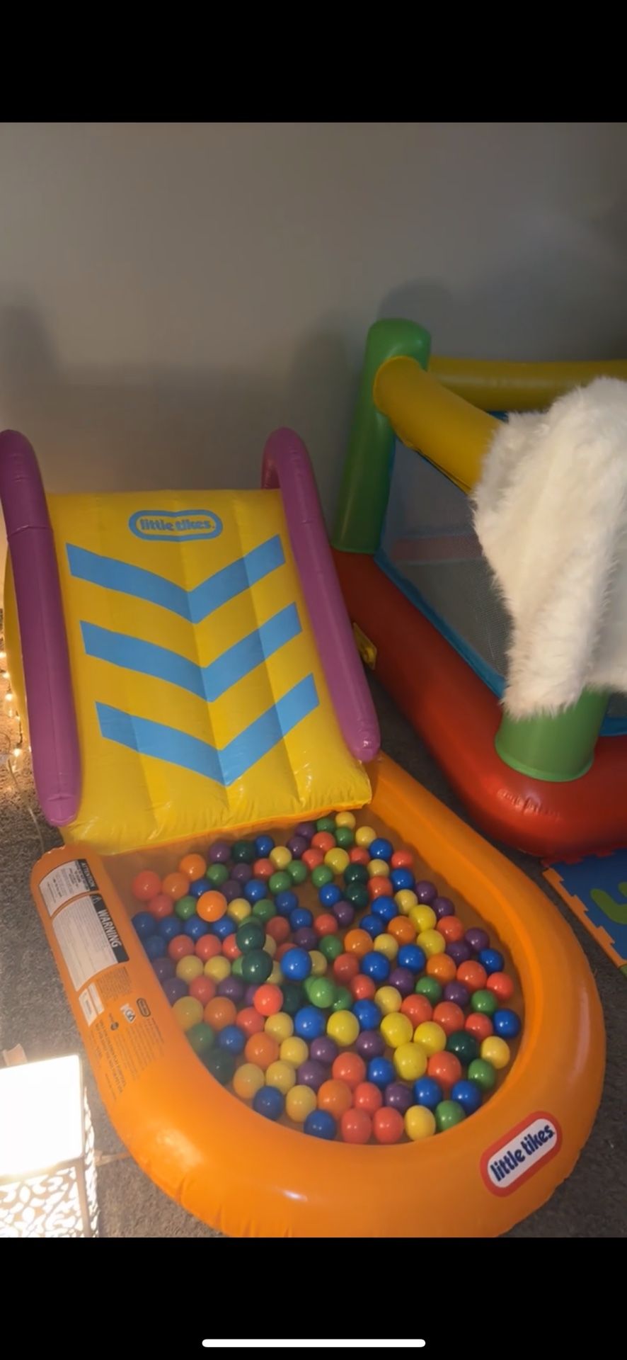 Inflatable Slide Ball Pit