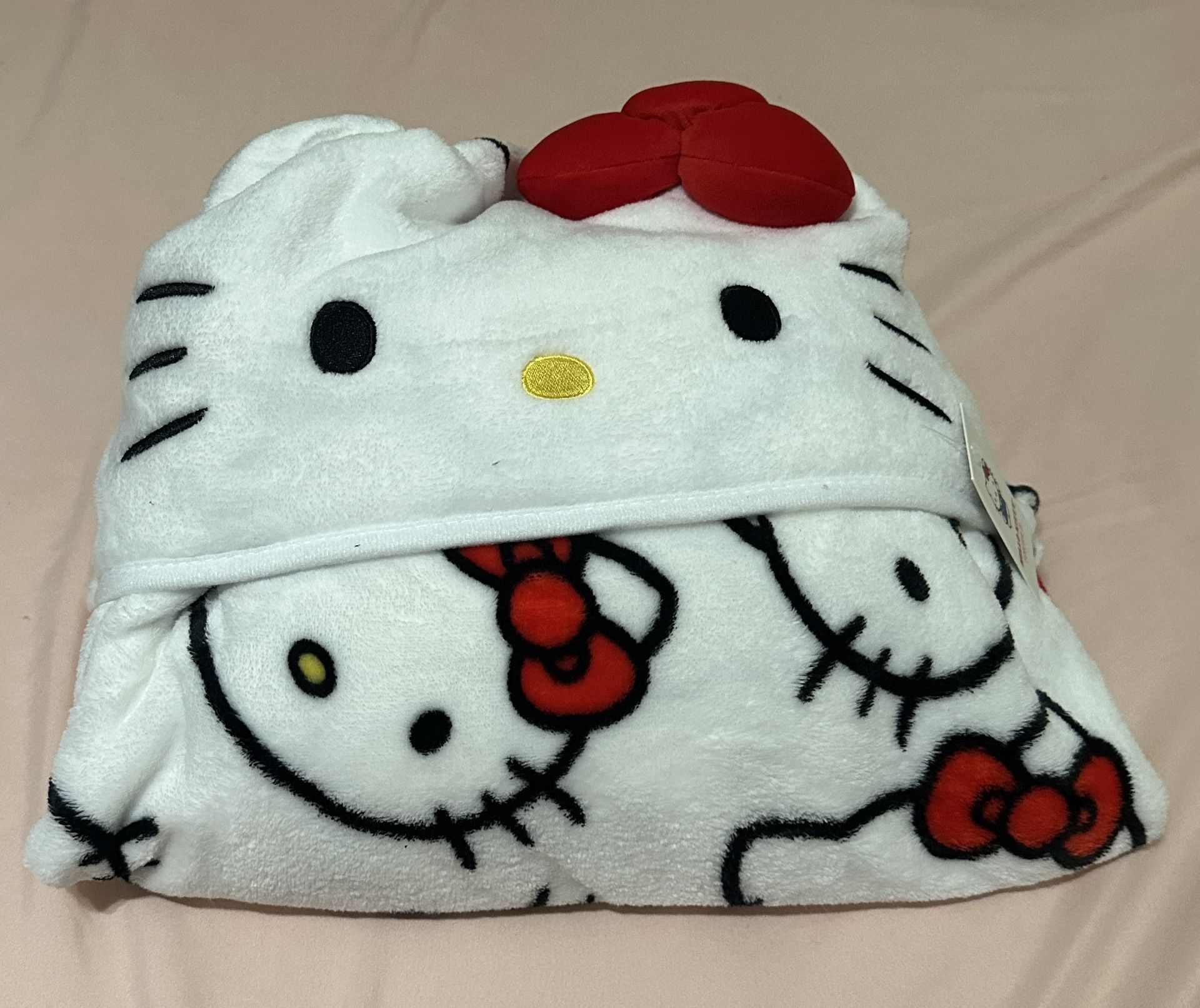 Hello kitty hoodie Blanket