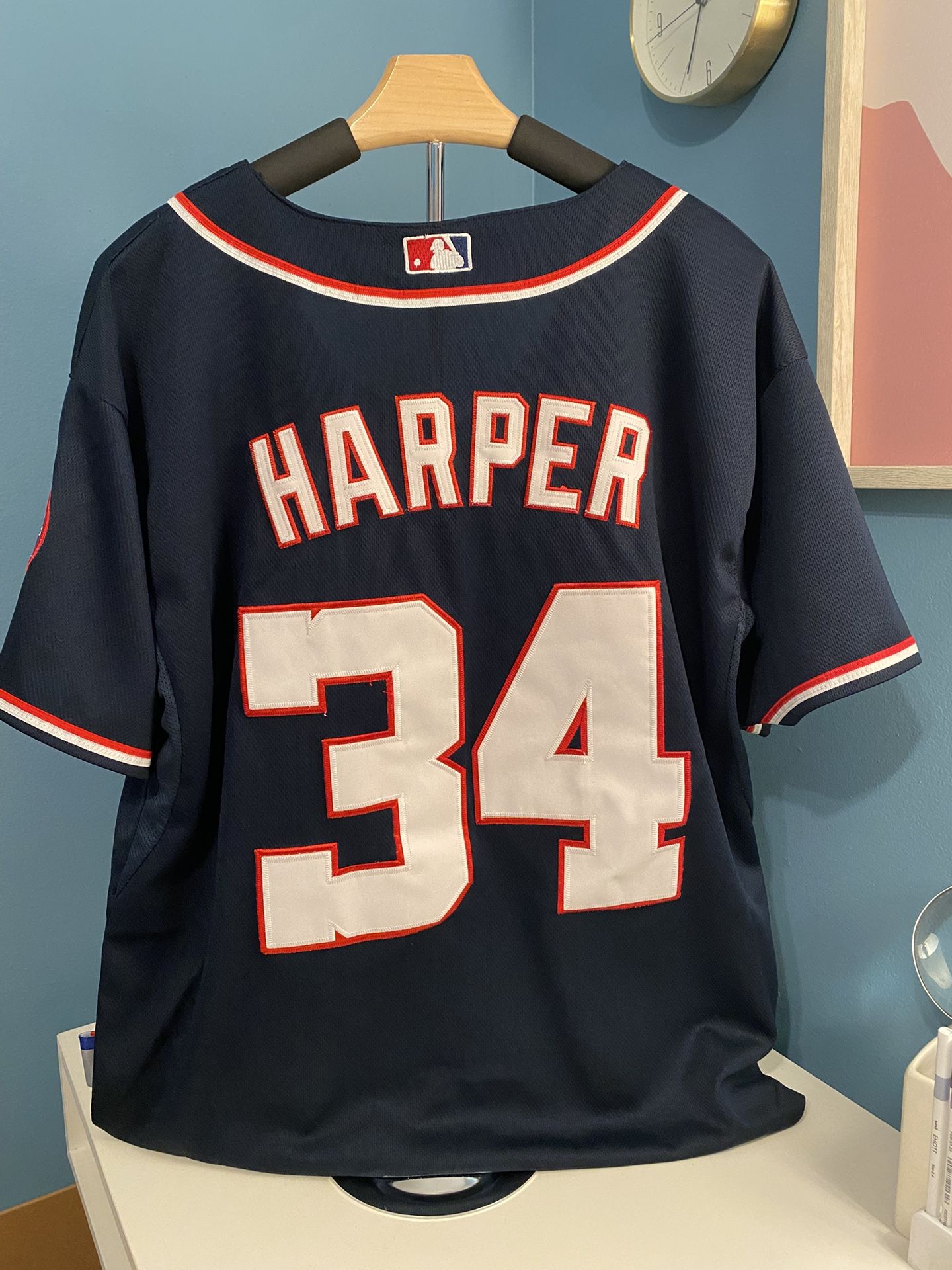 Washington Nationals #34 Jersey - Bryce Harper (Men’s Size