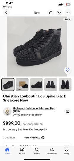 C Louboutin High Top