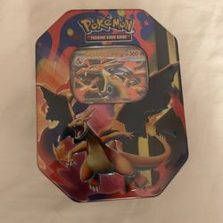 Pokémon TCG: Mega Charizard Tin (Mega Charizard Y) Sealed