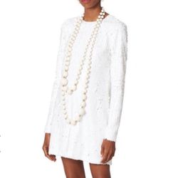 Carolina Herrera Sequin Mini Dress