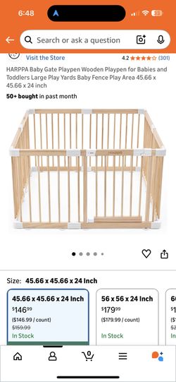 Harppa Baby Gate Playpen