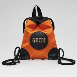 GG Orange Nylon Off The Grid Backpack