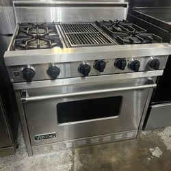 Viking 36” Dual Fuel Gas Range 
