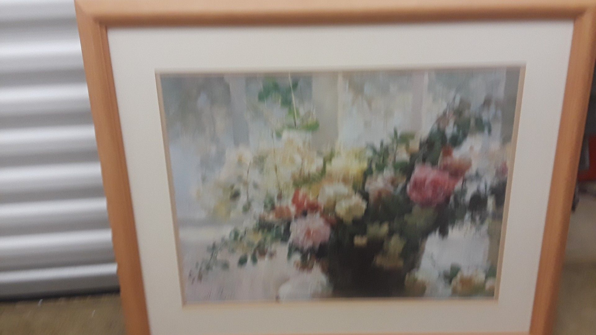 Floral large framed print 24 x 30