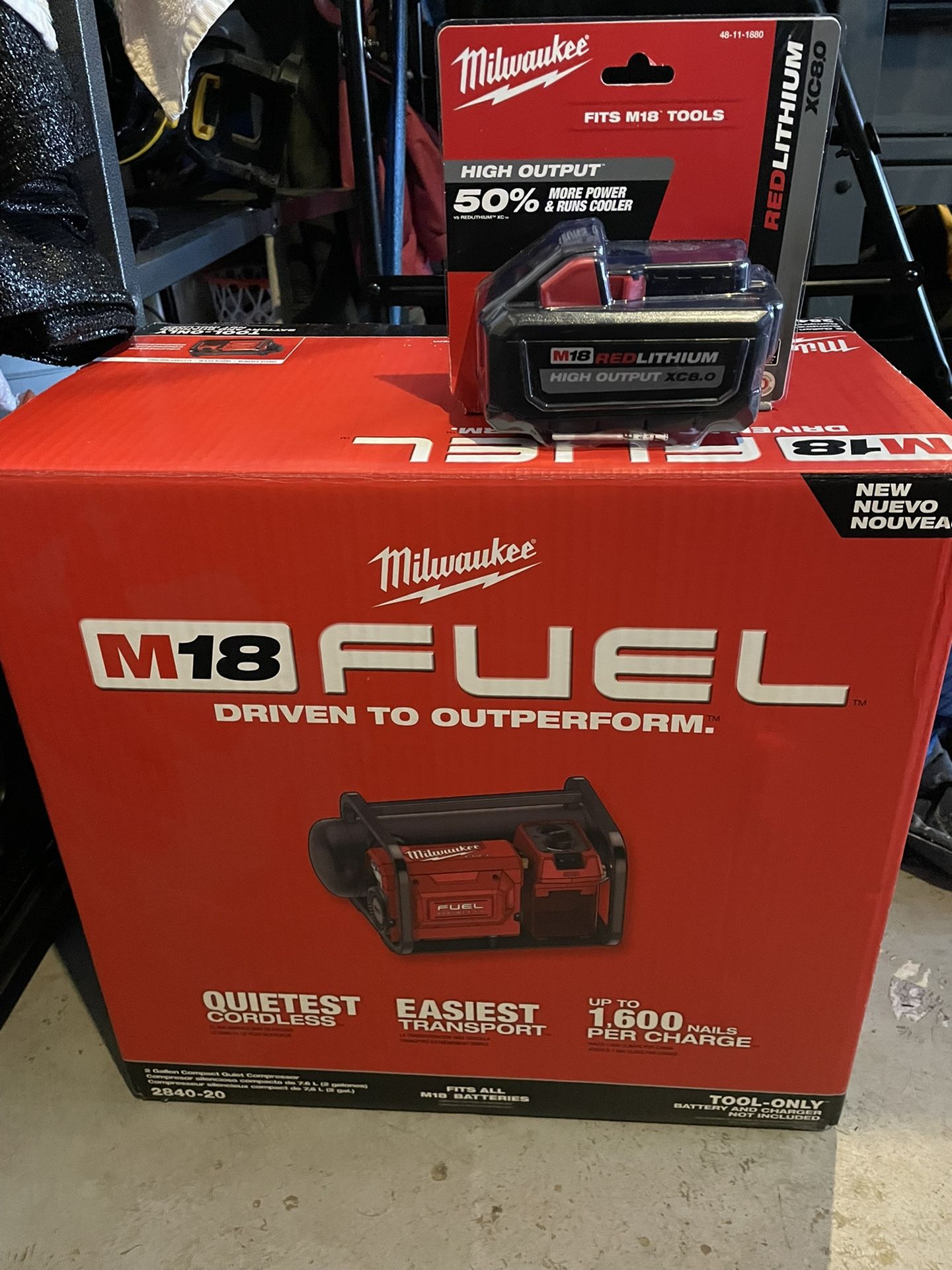 New Compressor We New Big Battery