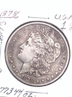 1878 Morgan Silver Dollar