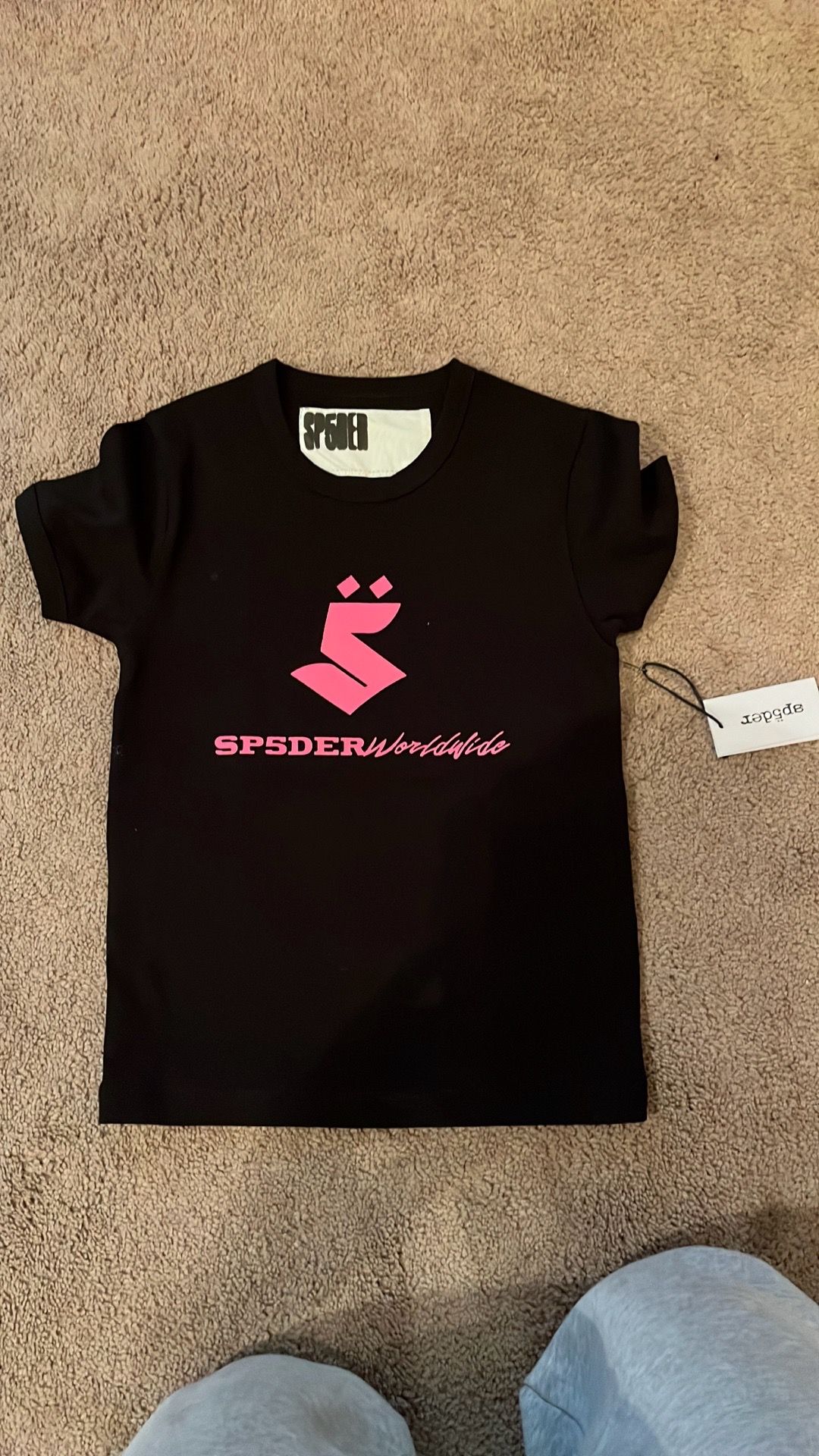 Womens Spider baby tee
