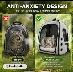 MAUVOYO Pet Carrier Backpack – NEW – Airline Travel Cat & Small Dog Carrier
