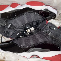 Jordan 6 Rings (black,red&white)