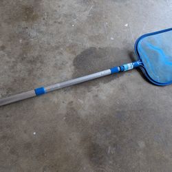 Swimline Pool & Spa Leaf Skimmer Net w/ 48" Adjustable Aluminum Telescopic Pole $20

