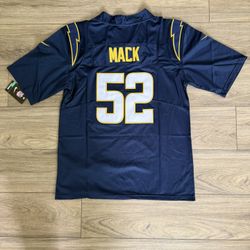 LA chargers Khalil Mack Navy Stitched Jersey 