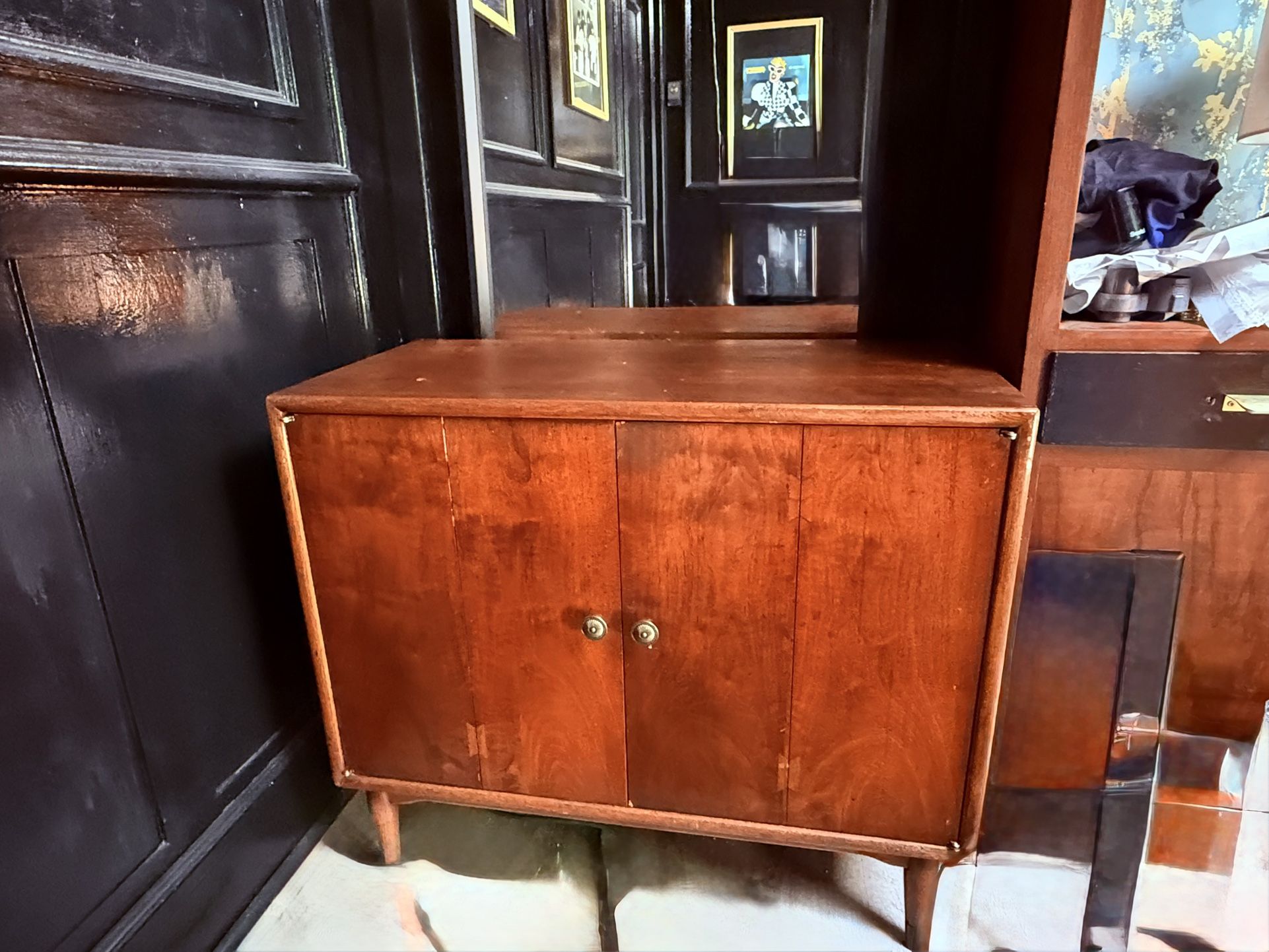 Mid Modern Record Stand /cabinet