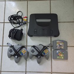 Nintendo 64  with Mario Games