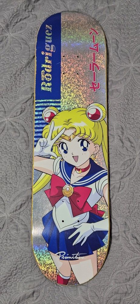Limited edition! Sailor Moon Serena Skateboard