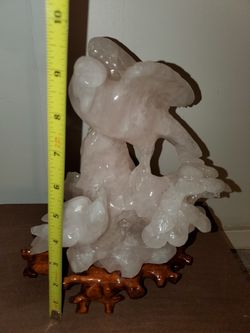 Rose Quartz Eagles