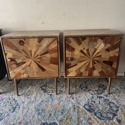 Sunburst Nightstands 