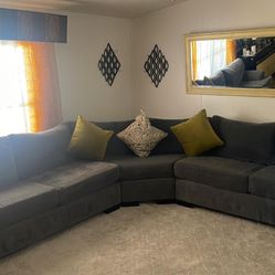 L Shape Family Couch 