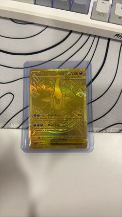 Mega darkrai ex gold card