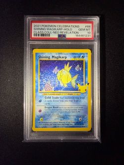 PSA 10 2021 Pokemon Celebrations Shining Magikarp