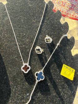 Jewellery set pure silver 925