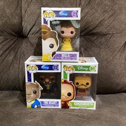 Pop Disney Beauty, And The Beast And Cogsworth