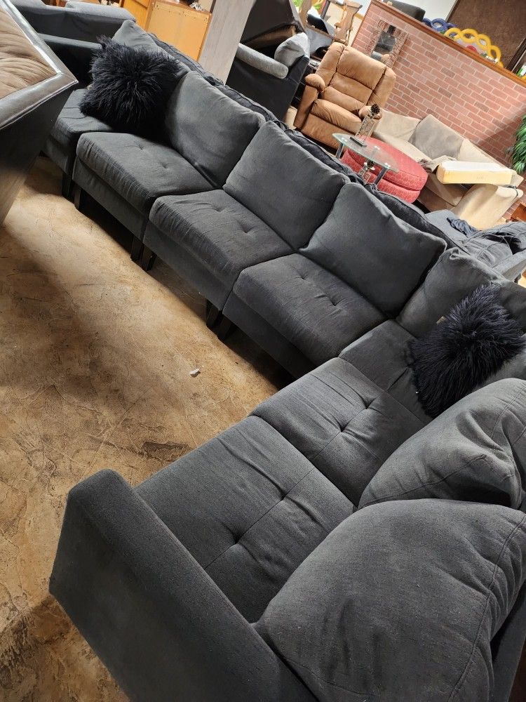 Next hour a big sale 1320 eastcentral 4 sectionals 3 futons couches for Sale in Wichita, KS