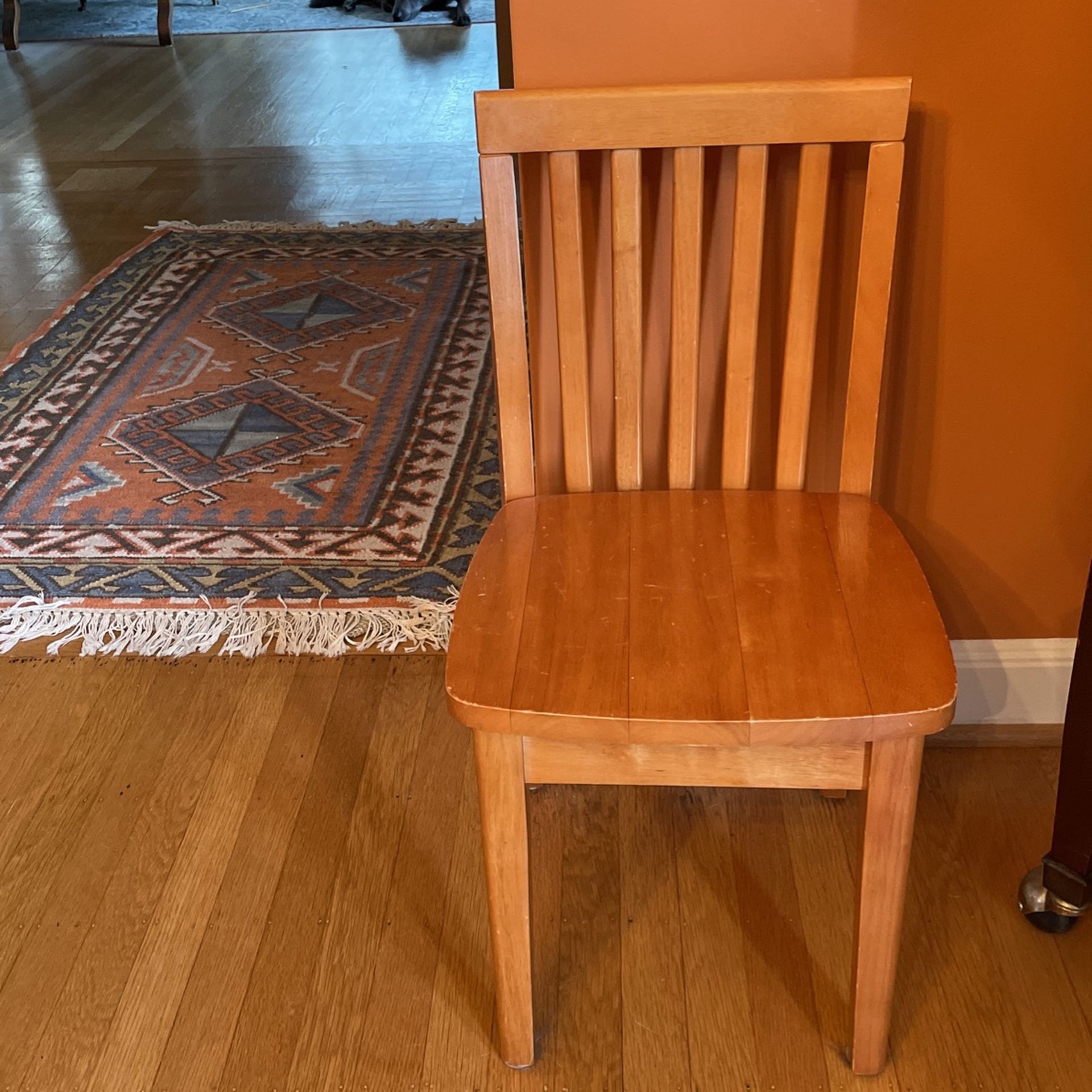 Solid Wood Child’s Chair