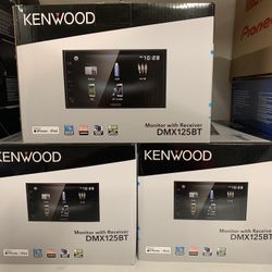 Kenwood Double Din  Bluetooth New 