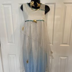 Halloween Goddess Costume Girls Size Medium 