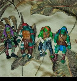 TMNT Action Figures Set of 4